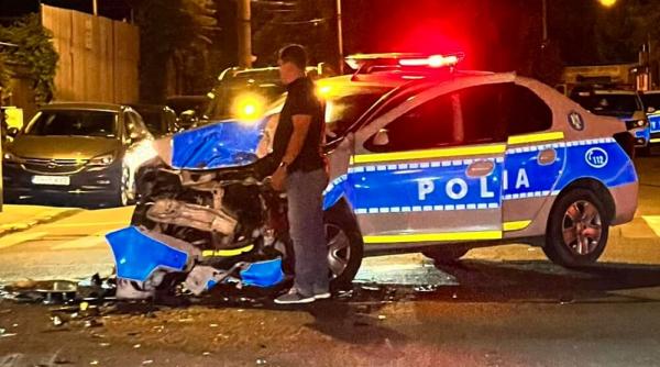accident ploiesti masina politie autobuz