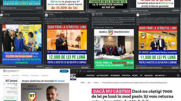 scam alert reclame false banca transilvania