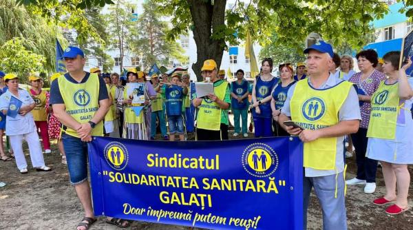 blocul national sindical protest angajati cnas cas judetene