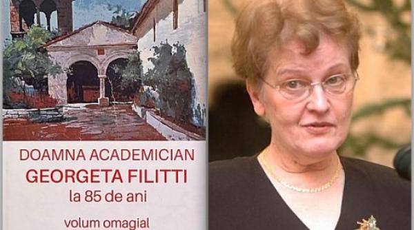 lansare volum omagial academician georgeta filitti la 85 de ani la sala studio a teatrului odeon