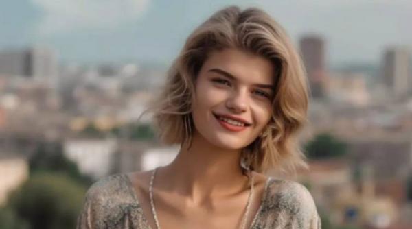 romanca ideala inteligenta artificiala blonda ochi verzi