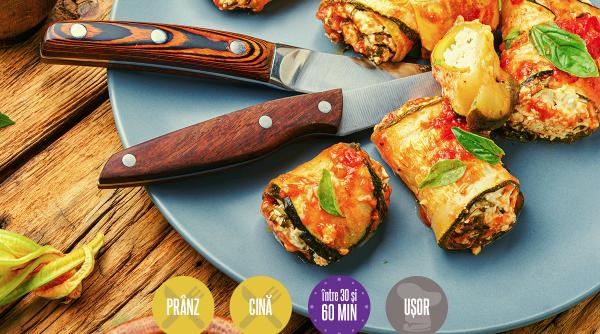 rulouri dovlecei branza sos rosii reteta vara