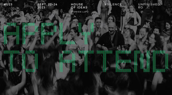 unfinished a deschis inscrierile la cea de a opta editie a festivalului si accepta doar 3141 de participanti