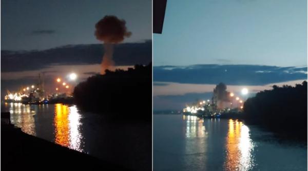 nava romaneasca avariata de atacul rusesc cu drone asupra portului reni reactia mae