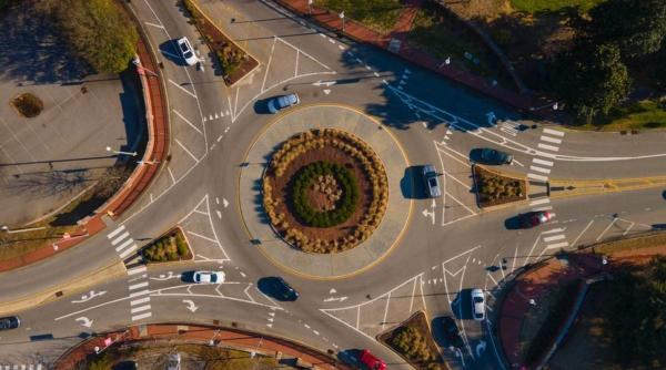 soferi sens giratoriu amenda circulatie