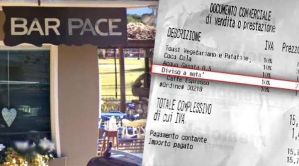 cafenea din italia virala dupa ce a taxat un client cu 2 euro pentru a taia un sandvis in doua munca trebuie platita