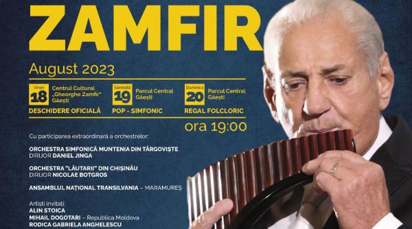 festivalul international de nai gheorghe zamfir isi deschide portile la gaesti in perioada 18 20 august 2023