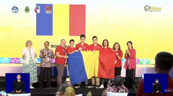 romania locul 1 olimpiada internationala geografie