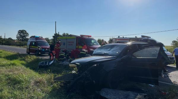 masina intrat cap pod arges raniti grav