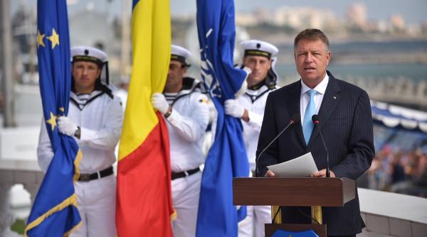 presedintele klaus iohannis constanta ziua marinei