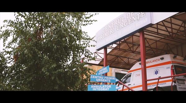 pacient sinucis aruncat etaj spital roman