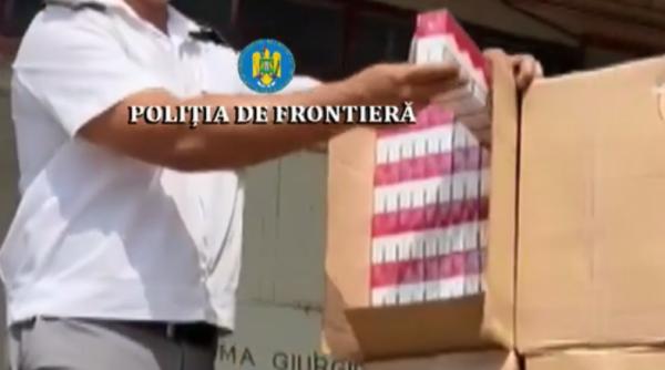 trafic captura impresionanta tigari granita bulgaria vama giurgiu