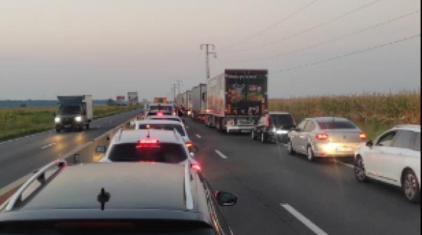 accident groaznic trei autoutilitare dn 1 banesti