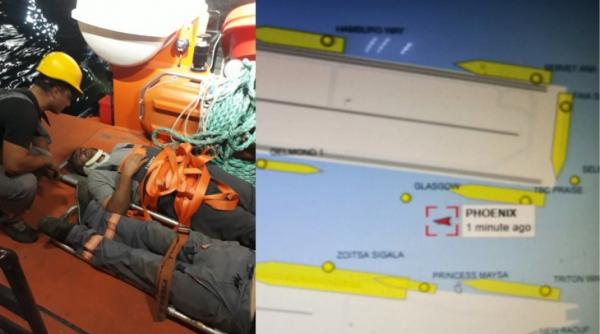 marinari cazut nava accident port constanta salvare arsvom