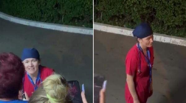 explicatii doctorita insultat protestatari poarta spital agonie alexandra