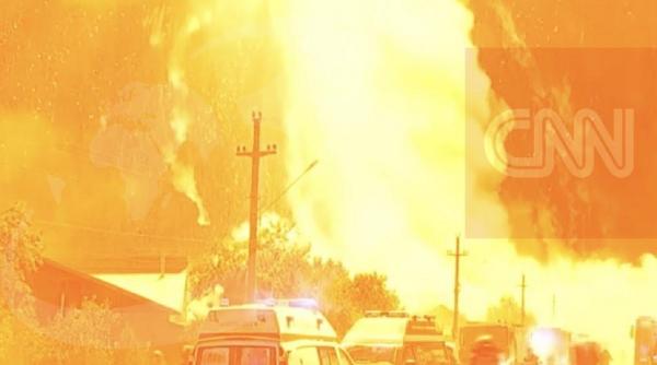 noua explozie statia gpl crevedia raed arafat pompieri raniti