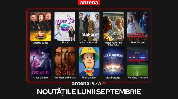 noutatile lunii septembrie in antenaplay