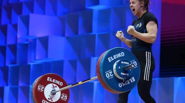 mihaela cambei bronz campionatul mondial haltere