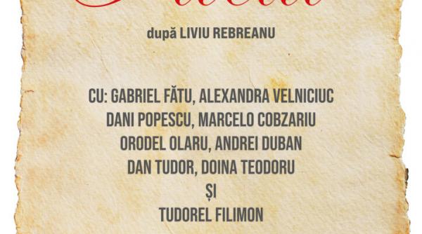 teatrul dramaturgilor romani anunta premiera spectacolului plicul in regia lui dan tudor