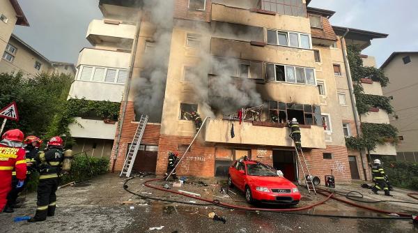 explozie puternica apartament sibiu zeci persoane evacuate
