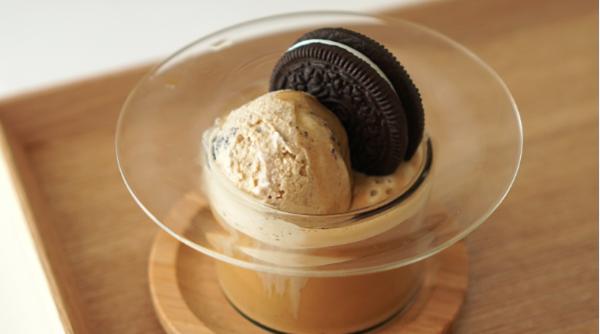 affogato inghetata cafea desert italian