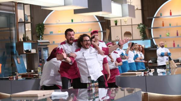 chefi la cutite lider de audienta cu editia in care chefii au pus in joc trei amulete echipa saint tropez a ramas aseara cu doar patru concurenti