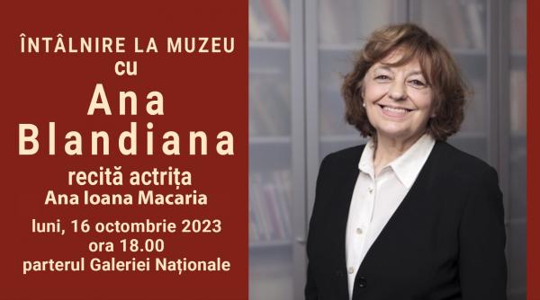 intalnire la muzeu cu ana blandiana