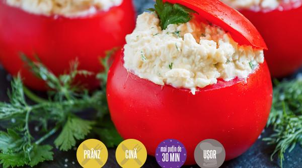 rosii umplute crema branza