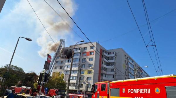 explozie incendiu apartament calea grivitei