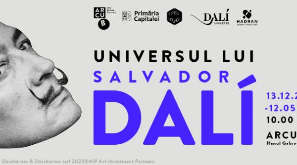 EXPOZIȚIA–EVENIMENT „Universul lui Salvador DALÍ”, DIN 13 DECEMBRIE, ÎN PREMIERĂ la ARCUB