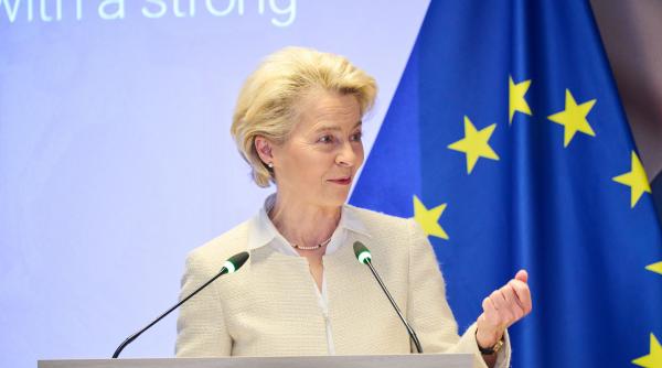 Ursula von der Leyen, fermă în susţinerea Israelului şi le răspunde funcţionarilor comunitari care au criticat poziţia sa