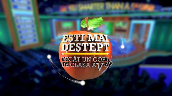 Antena 1 lansează “Ești mai deștept decât un copil de clasa a V-a?“, cel mai nou quiz show pentru întreaga familie