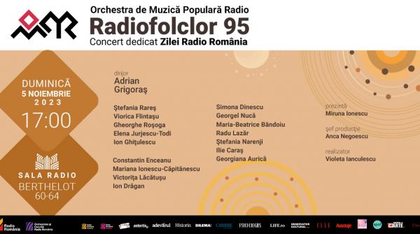 RADIOFOLCLOR 95 – concert dedicat Zilei Radio România