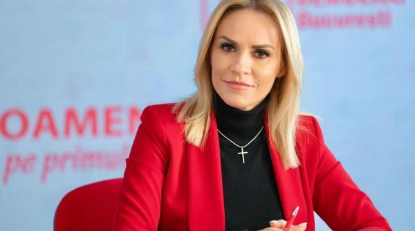 Gabriela Firea: Primarul general stă pe un morman de bani, în timp ce orașul se scufundă!