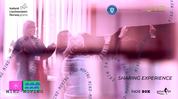 mind-moving: sharing experience - primul eveniment public al programului de terapie prin artă