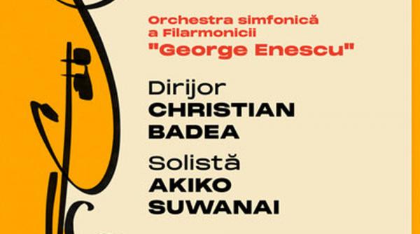 Maestrul Christian Badea şi violonista Akiko Suwanai: artişti de prestigiu la Filarmonica &quot;George Enescu&quot;