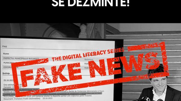 Scandal uriaș în București. Prefectul Capitalei îl acuză pe Nicușor Dan că manipulează și distribuie fake news-uri