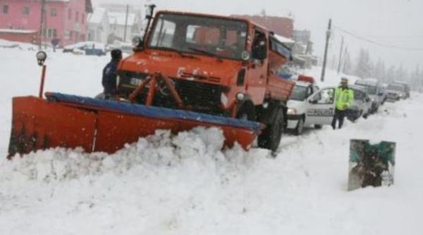 480 de utilaje, pregătitre să intervină în Capitală în contextul avertizărilor meteo de ninsoare