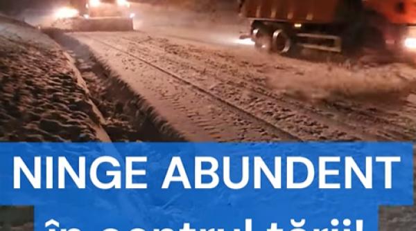 ninge abundent brasov drumuri viscol restrictii