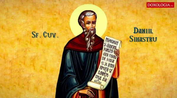 calendar ortodox 18 decembrie 2023 sfantul daniil sihastrul