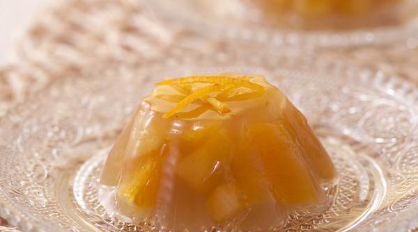 gelatina folosire granule foi mousse prajituri jeleu aspic