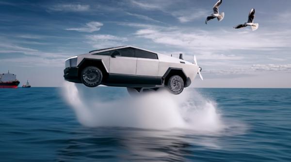 elon musk cybertruck barca