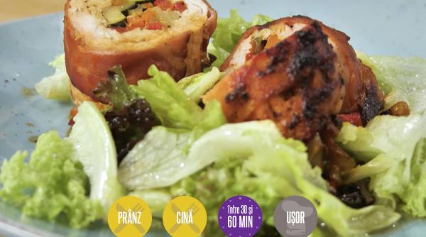 involtini curcan rulouri legume umplutura