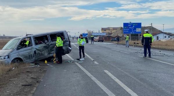 accident microbuz buzau intersectia dn2e85 dn1b