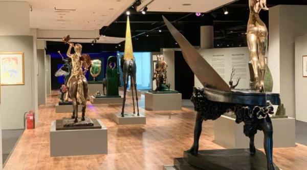 expozitia universul lui salvador dali noi reprezentatii ale spectacolului de teatru cineva are sa vina la sala mare