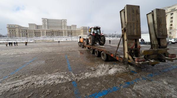 miting transportatori agricultorii piata constitutiei