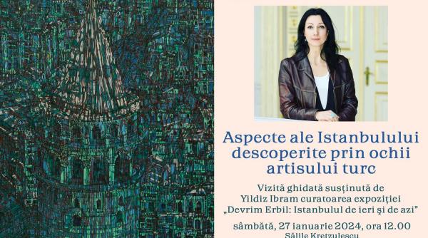 aspecte ale istanbulului descoperite prin ochii artistului turc in expozitia devrim erbil istanbulul de ieri si de azi