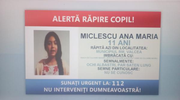 rapire fetita 11 ani ramnicu valcea