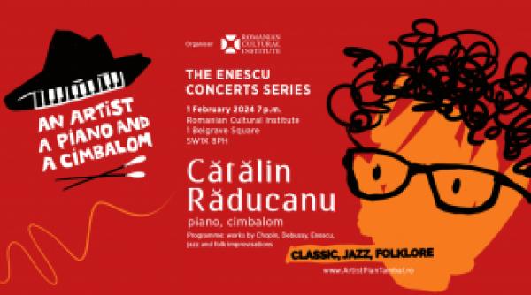 un artist un pian si un tambal recital sustinut de catalin raducanu la icr londra