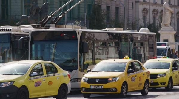 protest masiv taximetristi centrul capitalei bolt uber
